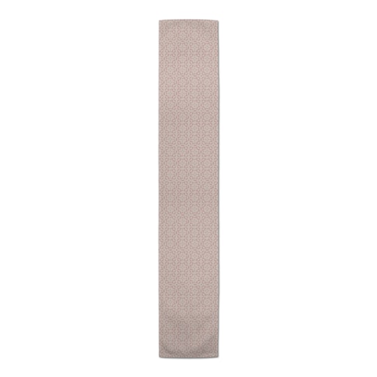 72" Intricate Circle Stack Cotton Twill Runner